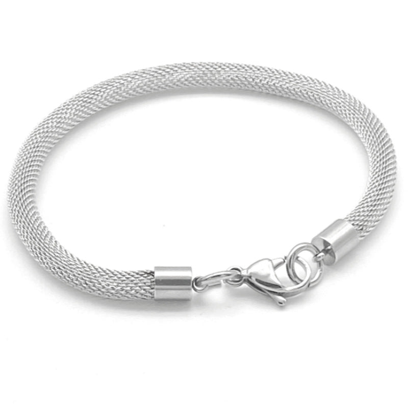 𝐏𝐫𝐞𝐦𝐢𝐮𝐦 𝐌𝐢𝐧𝐢𝐦𝐚𝐥𝐢𝐬𝐭 𝐒𝐢𝐥𝐯𝐞𝐫 𝐌𝐞𝐬𝐡 𝐁𝐫𝐚𝐜𝐞𝐥𝐞𝐭 – 𝐒𝐥𝐞𝐞𝐤 & 𝐒𝐨𝐩𝐡𝐢𝐬𝐭𝐢𝐜𝐚𝐭𝐞𝐝